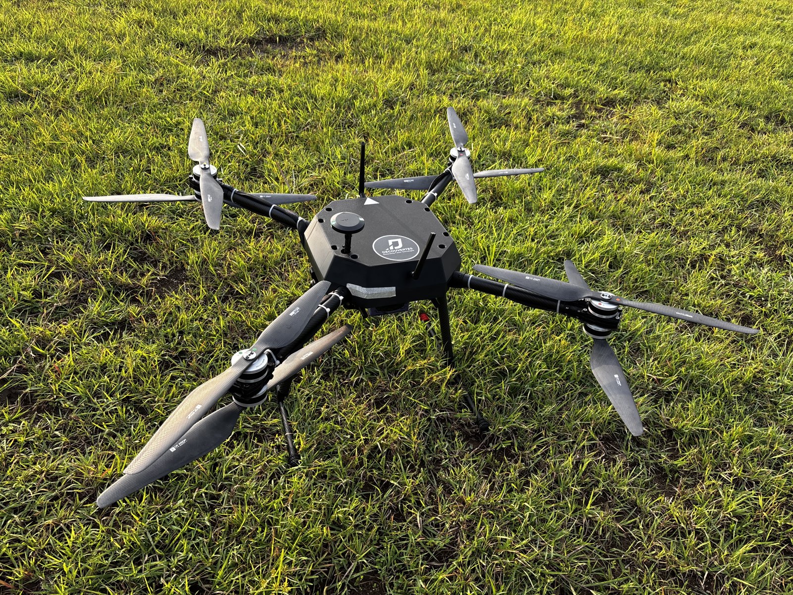 Vision 4.0 on a grass test field